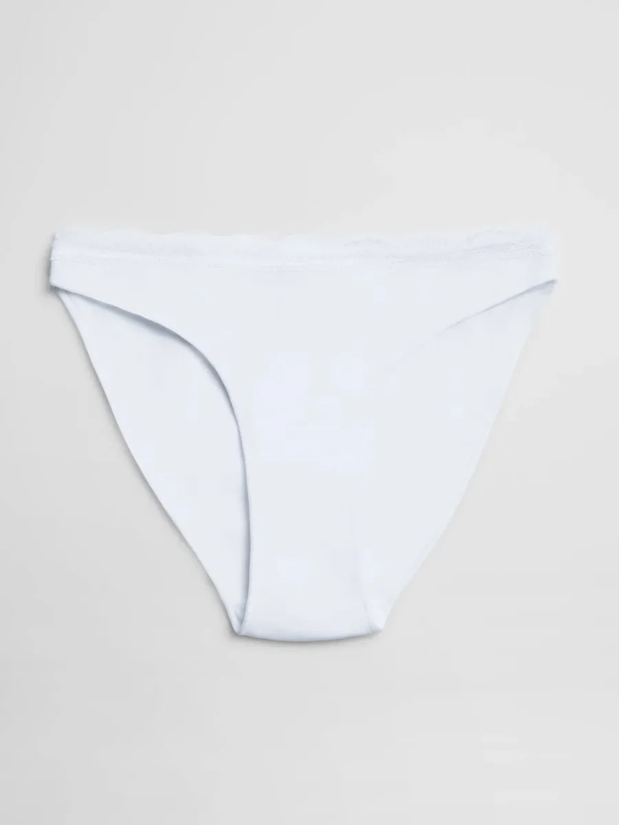 Cotton Panties Ysabel Mora 19681 – Lace-Waist Bikini Briefs