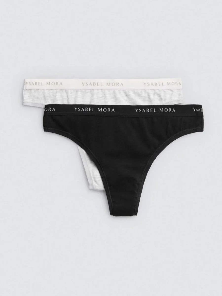Cotton Thong Ysabel Mora 19466 – 2-Pack Everyday Essential
