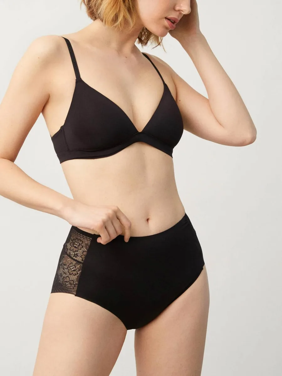High-Waist Panties Ysabel Mora 19191 – Smoothing Lace Brief