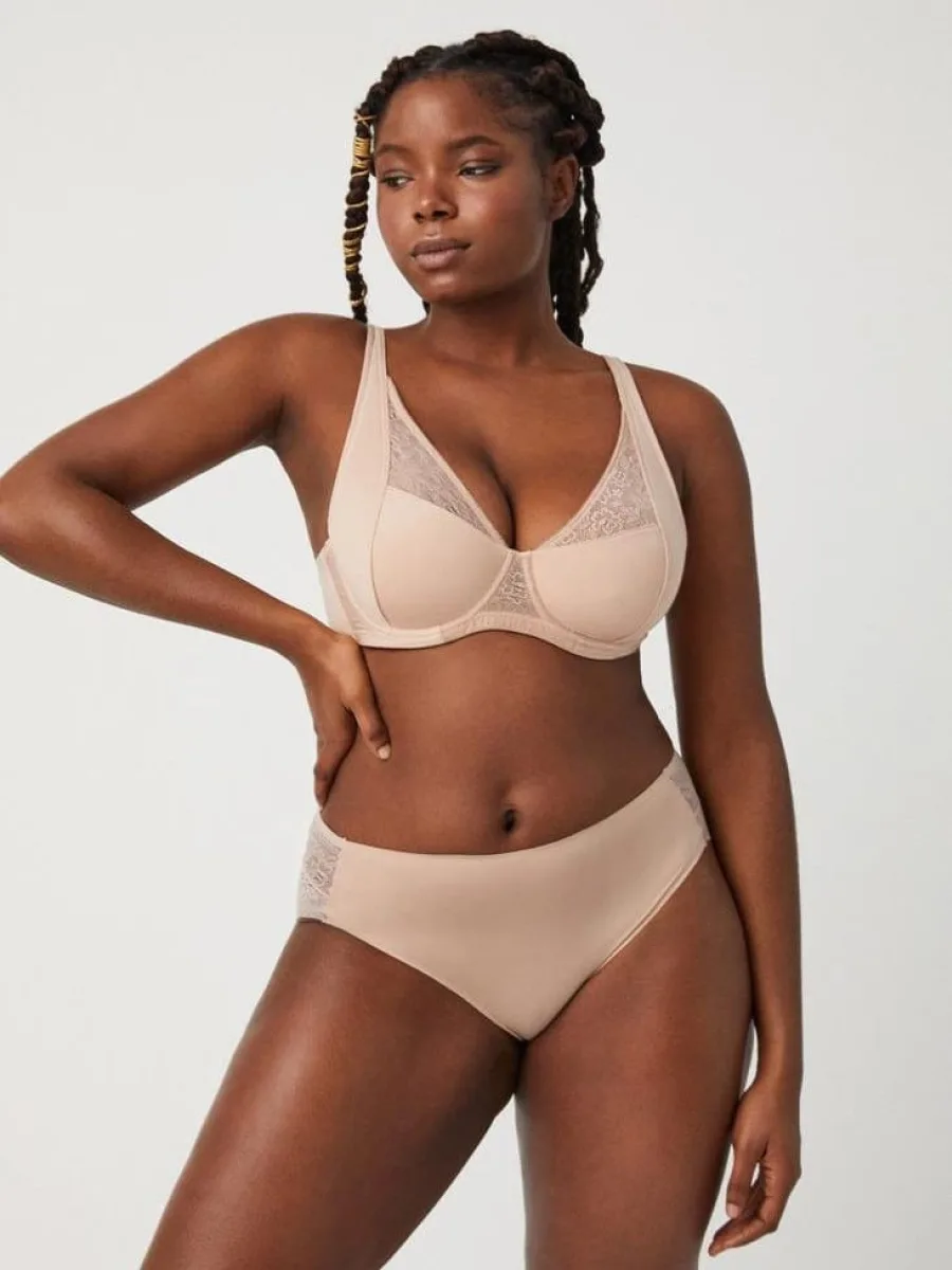 Lace Back Panties Ysabel Mora 19671 – Microfiber Midi Brief
