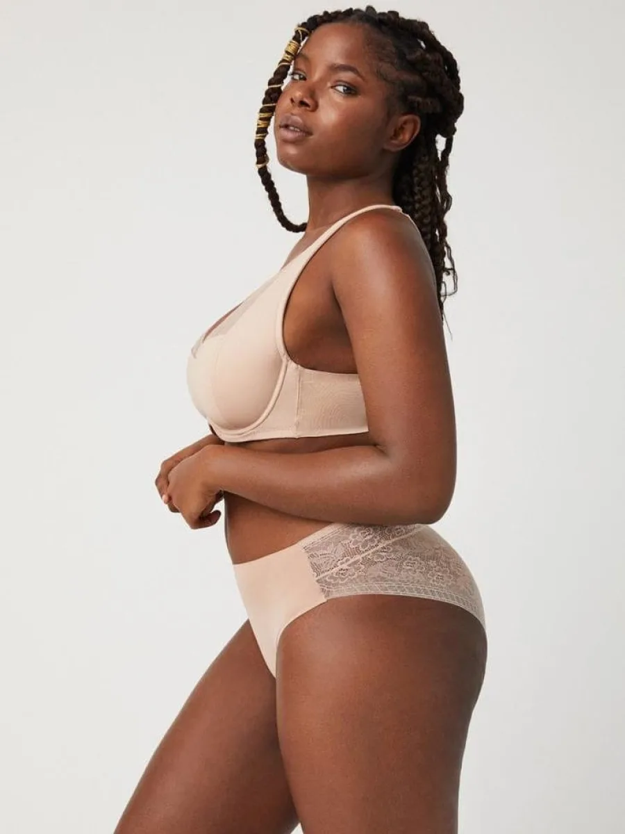 Lace Back Panties Ysabel Mora 19671 – Microfiber Midi Brief