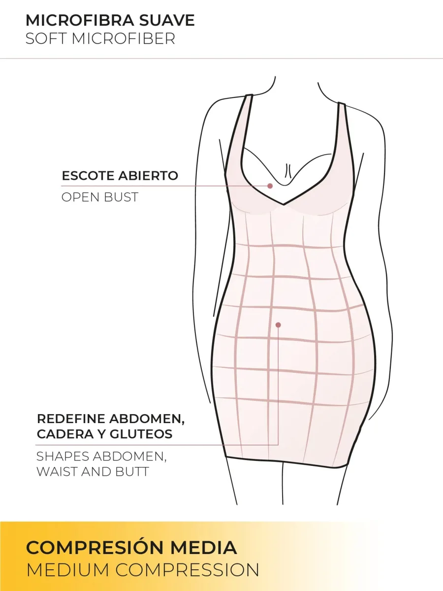 Shaping Dress Ysabel Mora 19628 – Firm Tummy Control
